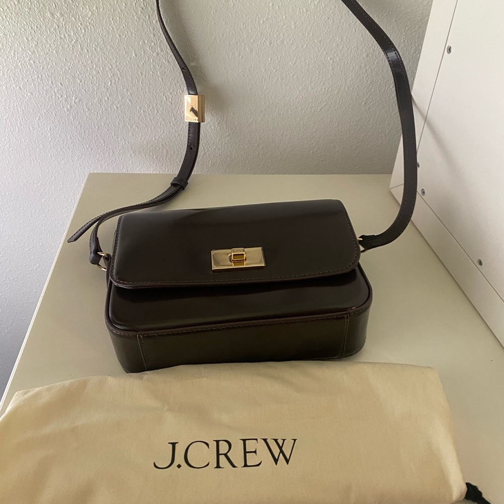 J.Crew Edie crossbody bag in Italian leather
